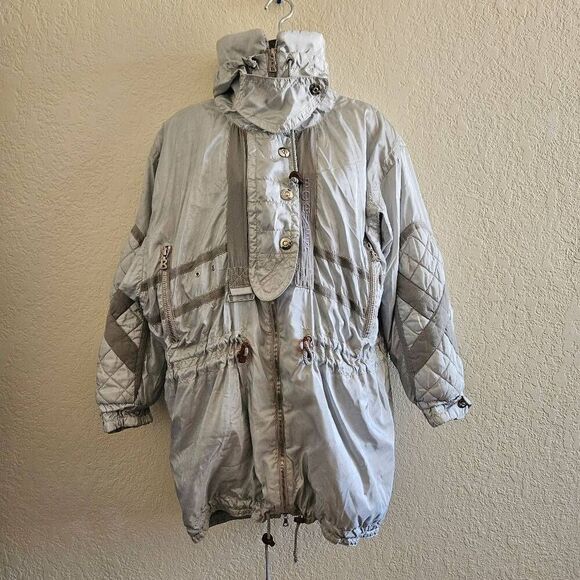 Vintage Bogner Silver Ski Jacket - Picture 1 of 11